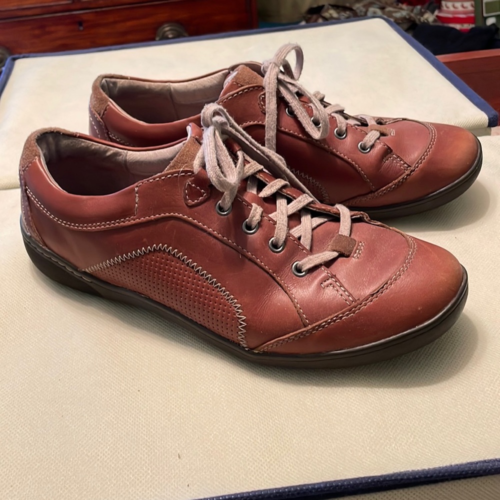 Clark lace up shoes